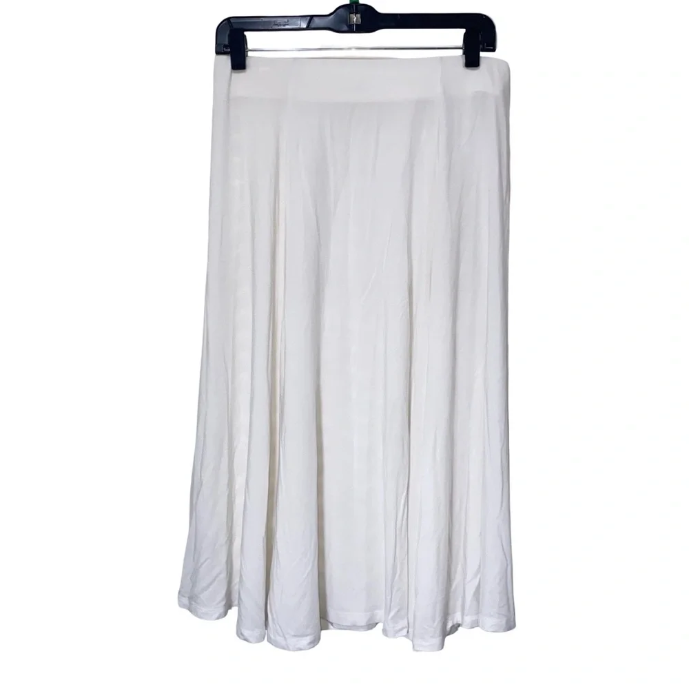 Aritzia | Wilfred‎ beach Midi Skirt with slit size M WHITE - Picture 6 of 7